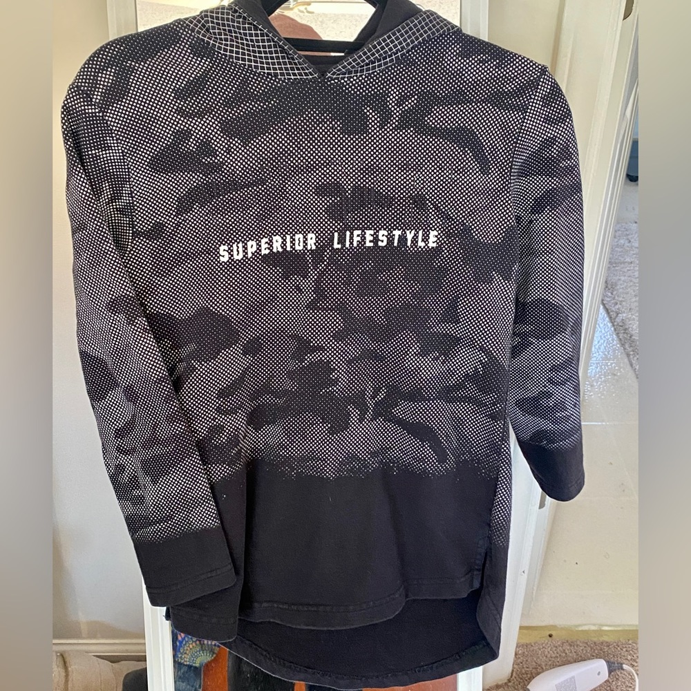 BOYS BROKEN THREADS HOODIE